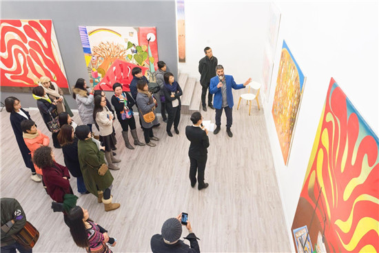 以色列画家沙伊·阿祖莱国内首个展在京开幕