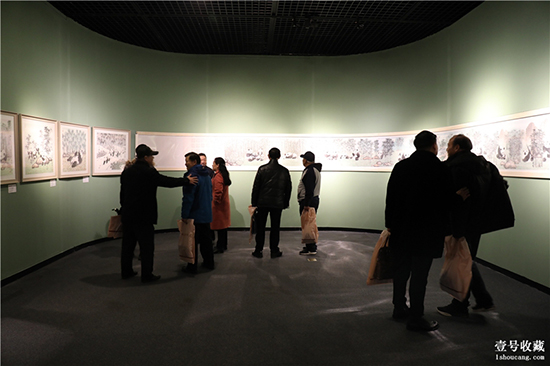 “国宝礼赞——蒋昌忠中国画作品展”在湖北省博物馆开幕