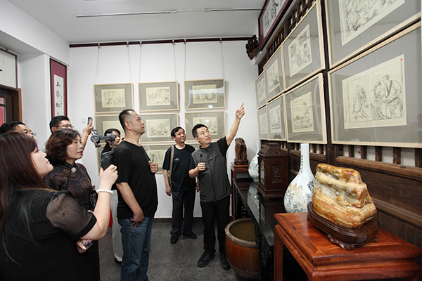 《西游记》连环画原稿作品展在济南举行